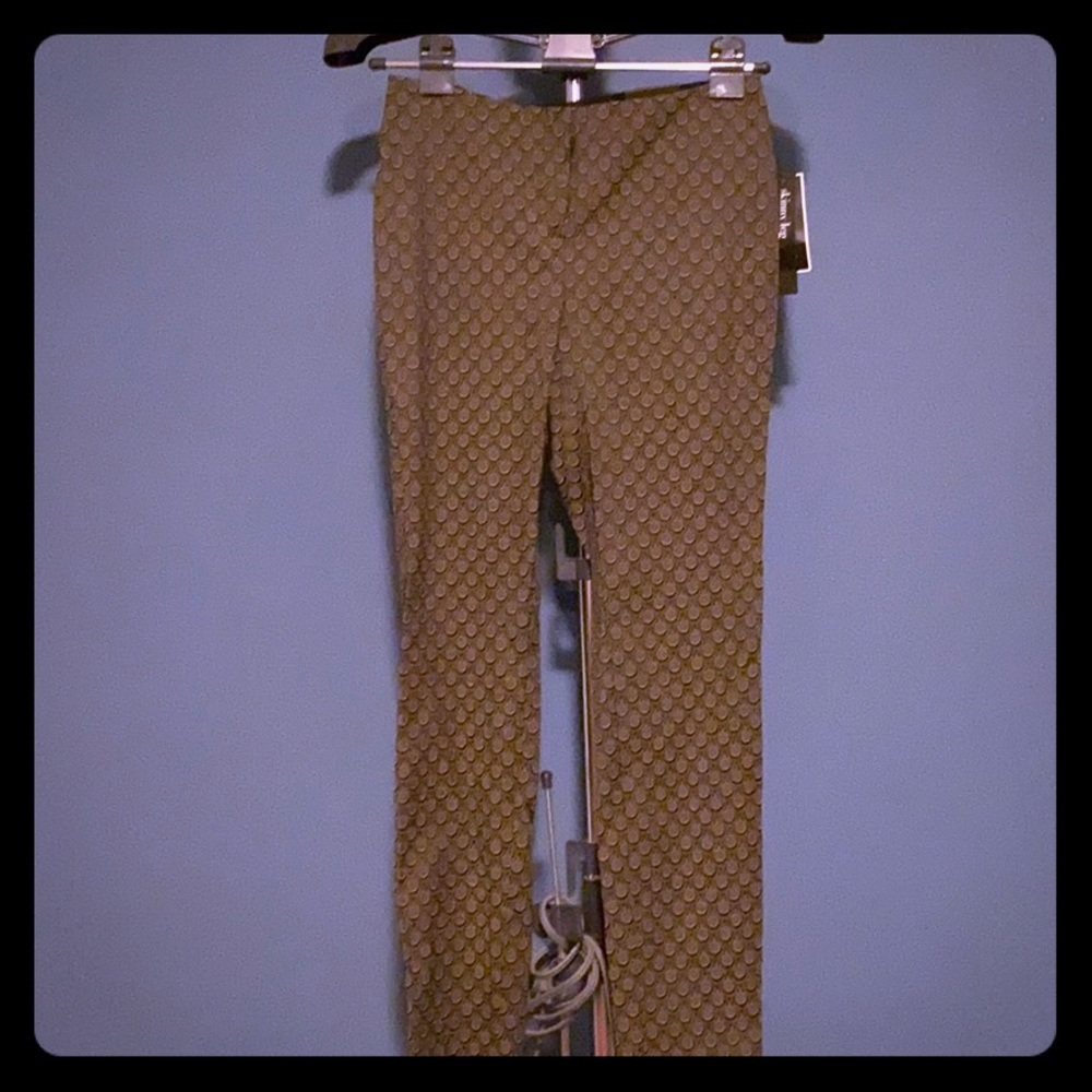 Modern skinny leg dress pant